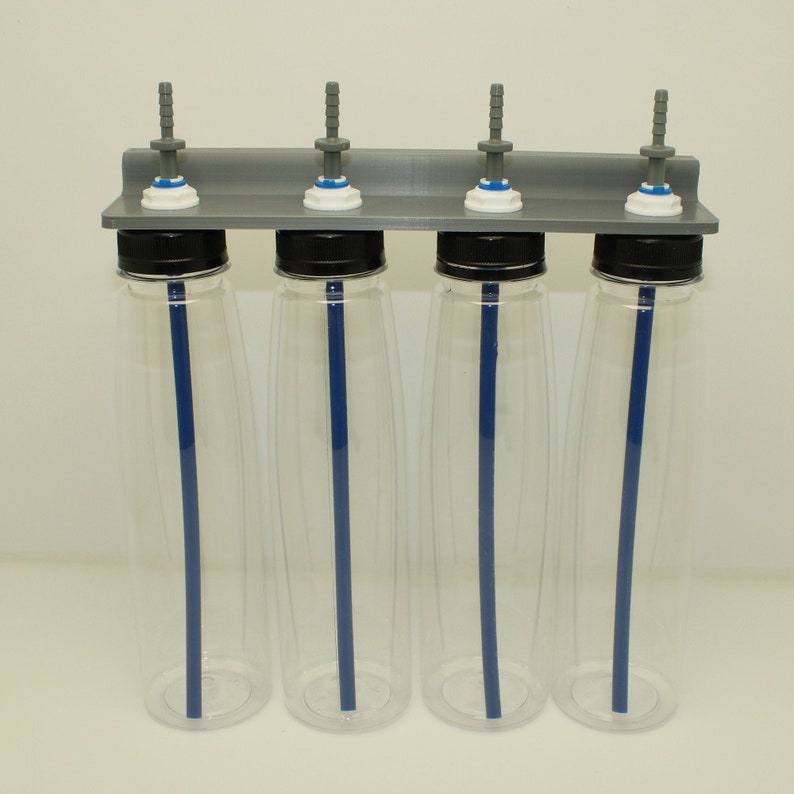 For Marine /& Reef Aquariums Aquarium Dosing Container 4 x 14oz Plastic Containers