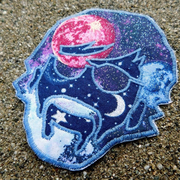 Space Face Trey || Kasvot Vaxt Shiny Sparkley Shiny Shiny || Phish Patch