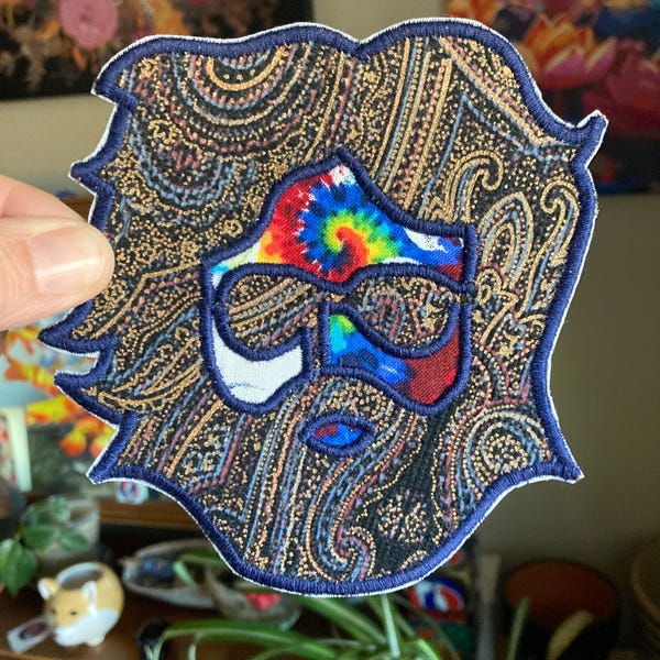 Paisley Corduroy Jerry // Jerry Garcia // Grateful Dead Patch
