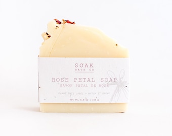 Rose Petal Soap Bar