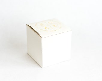 Gift Box, Gift Wrap, Bath Bomb Gift Box, White Gift Box,