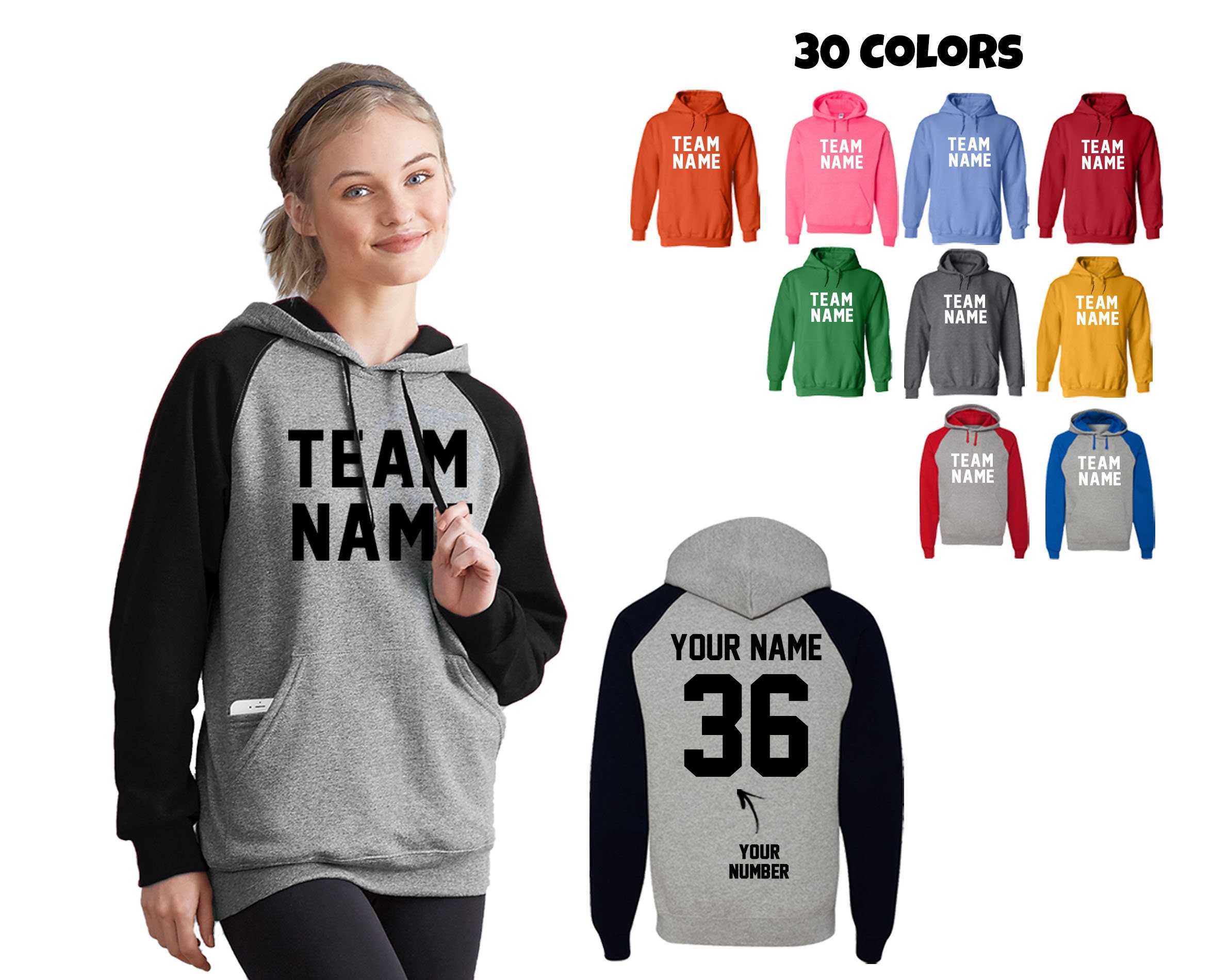 custom jersey hoodie