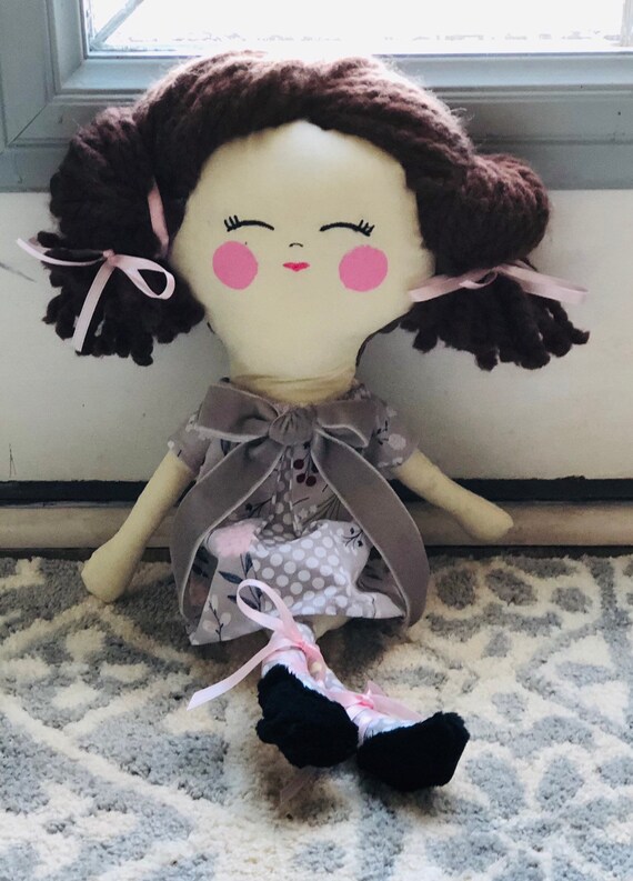 pink rag doll