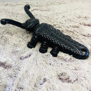 Cast Iron Beetle Boot Scarab Cockroach Jack Country Farmhouse Home Decor Gift For Him Western Boot Remover - Fun Antique Figural Form