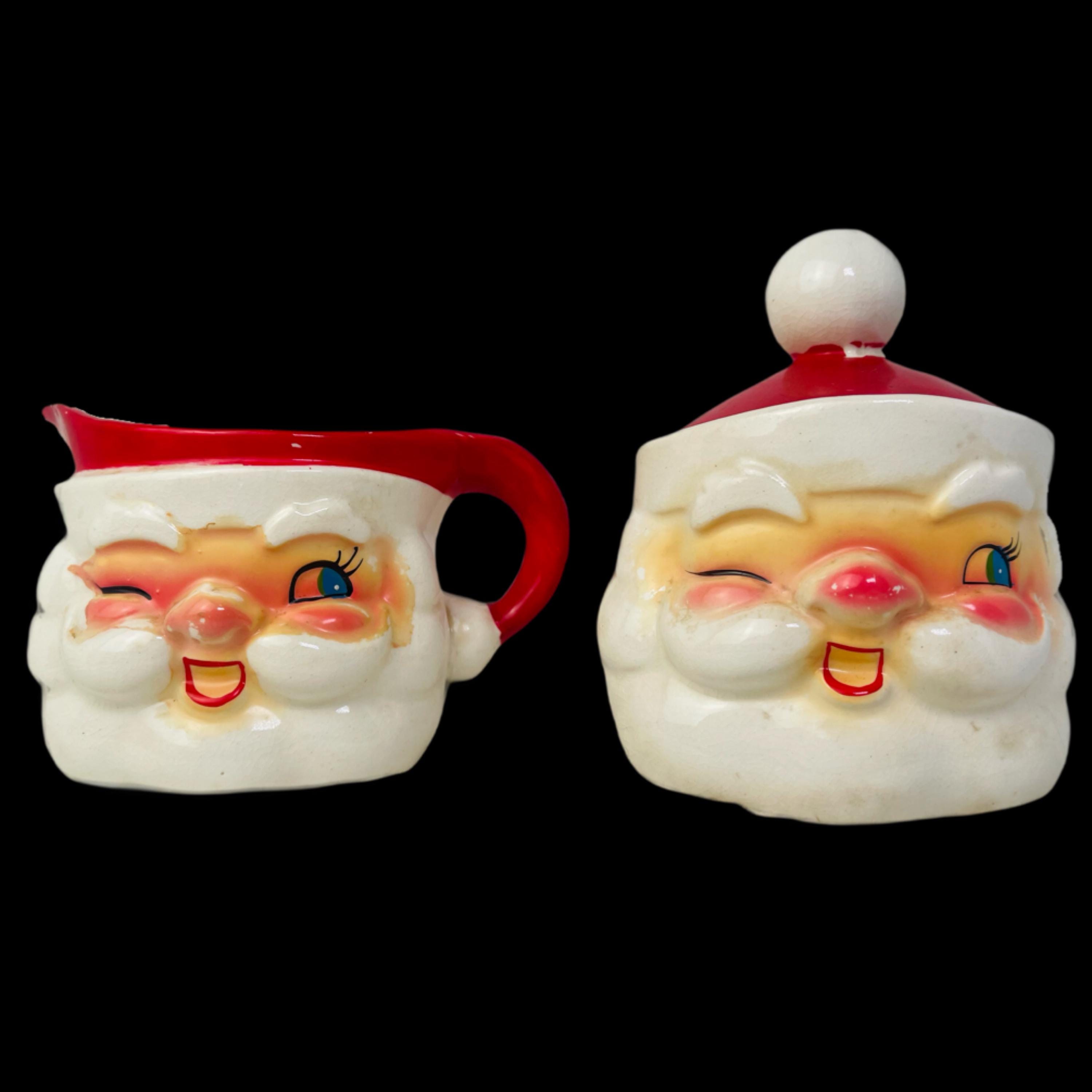 希少☆ヴィンテージ☆ホルトハワード・サンタピッチャー Holt Howard Santa - Etsy