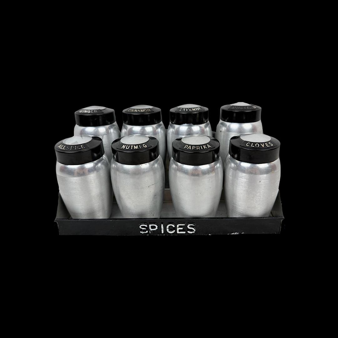 Kromex Aluminum Salt and Pepper Shakers - Etsy