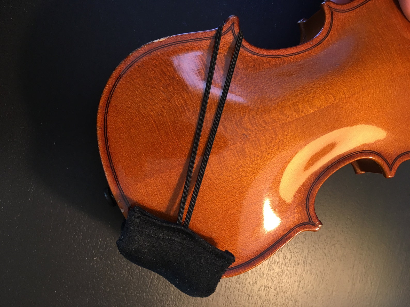 Concertmaster Black Violin Chin Rest Cover Etsy