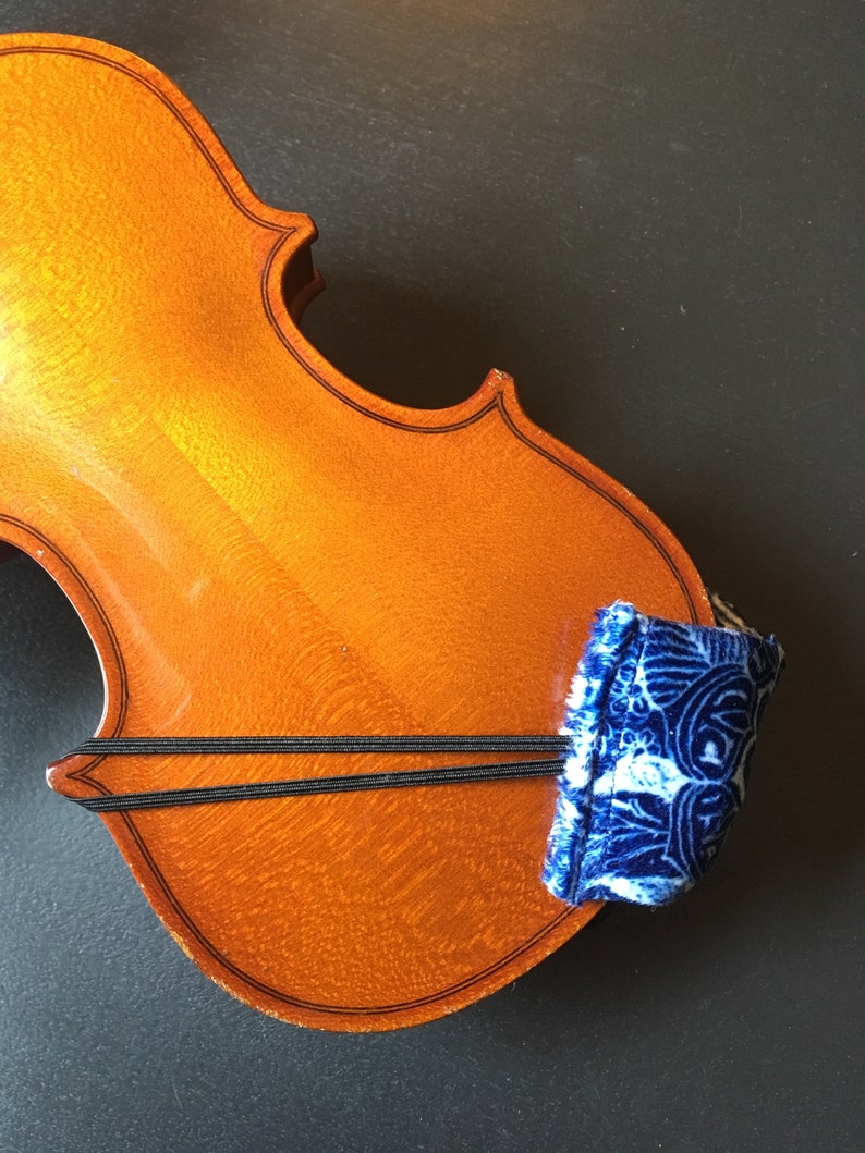 Rhapsody in Blue Violin Chin Rest Cover Etsy