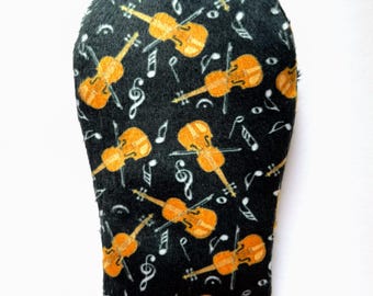 Chin Restcue ~ Funda para mentonera de violín para cuarteto de cuerdas