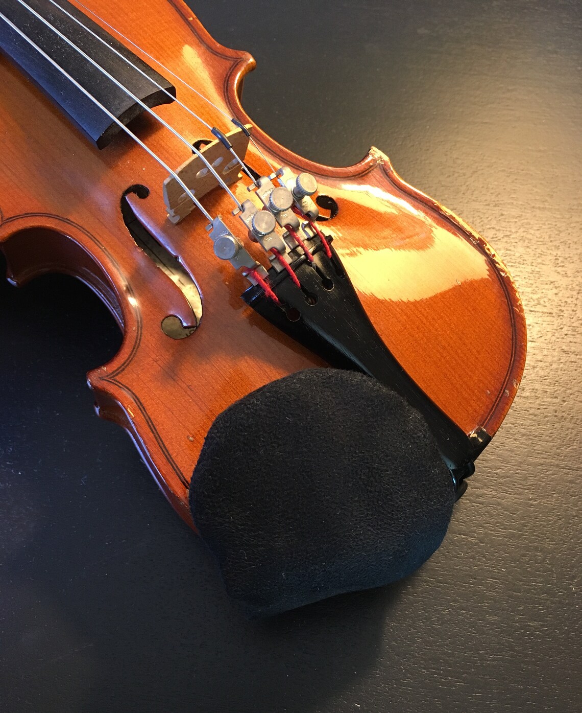 Concertmaster Black Violin Chin Rest Cover Etsy