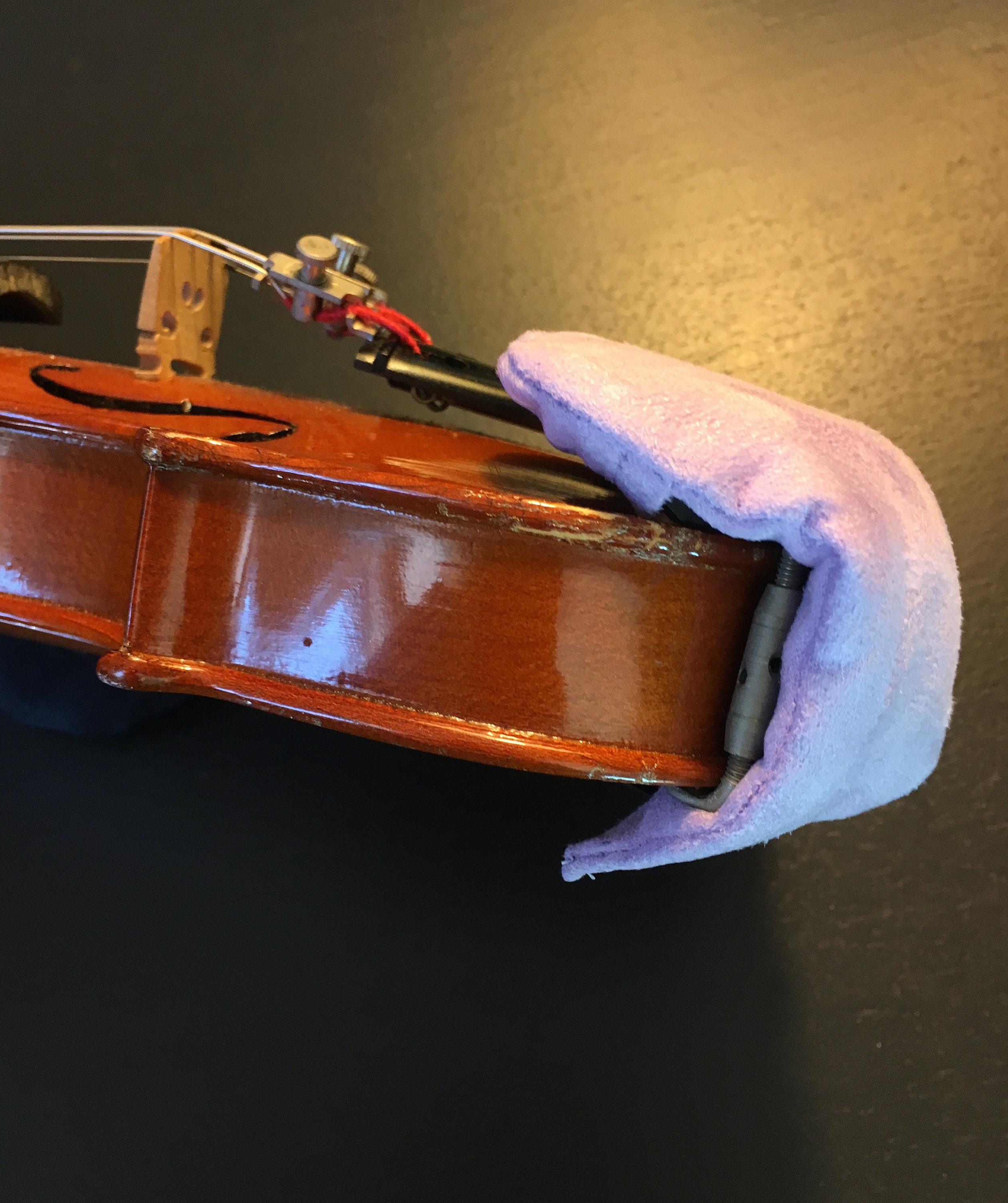 Lovely Lavender Violin Chin Rest Cover Etsy
