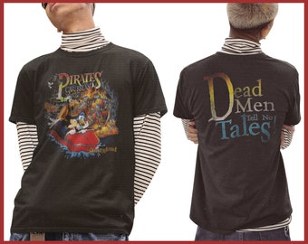 Pirates of the Caribbean Disneyland Throwback Design | Unisex Softstyle Tee