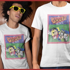 Vintage RARE Disney's A Goofy Movie, 90's, Retro, Promotional | Unisex Softstyle T-Shirt