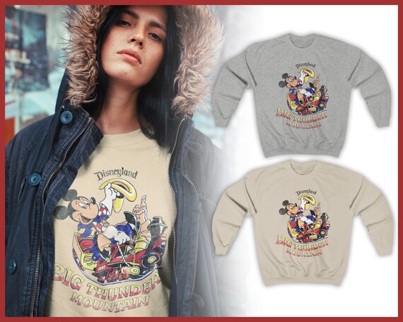 Big Thunder Mountain Disneyland Vintage Unisex Heavy Blend Crewneck Sweatshirt Etsy