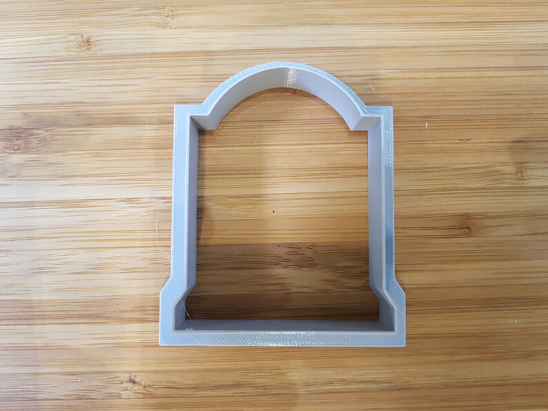 Halloween Cookie, SHARP EDGES Tomb Stone 1 Cookie Cutter 3d printed