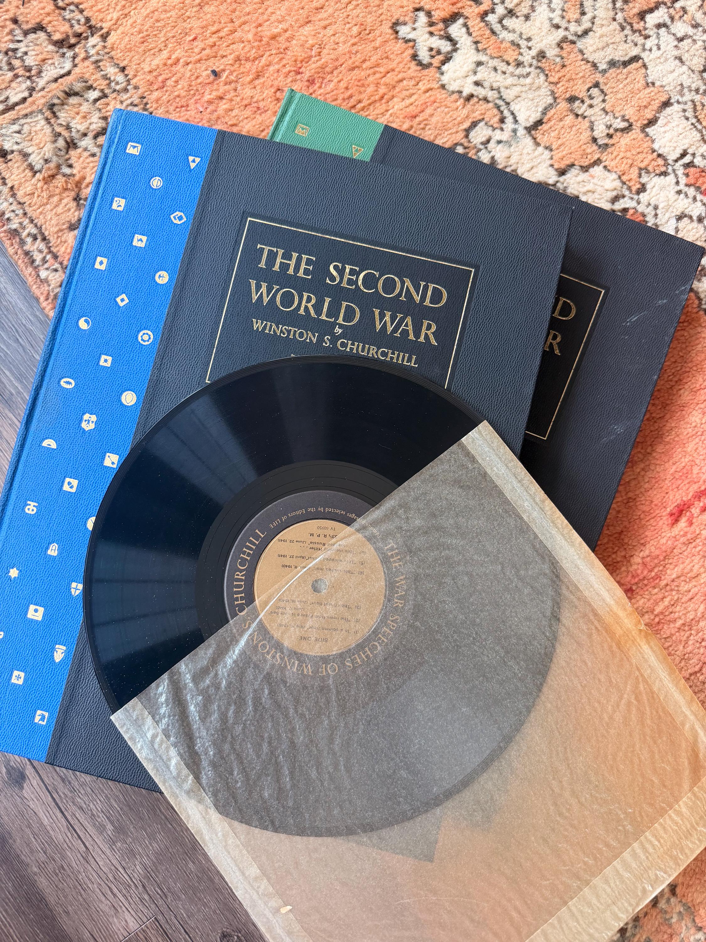 Winston Churchill Book Set - Etsy