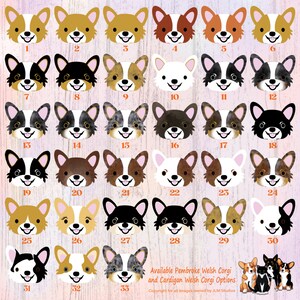 Pembroke Welsh Corgi, Lollipop Valentine Holder, Cards Set, Corgi ...