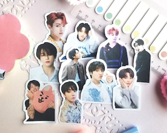 10pc BTS Jungkook Stickers
