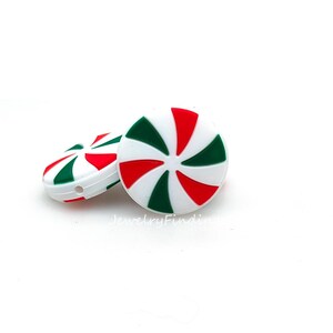 Christmas Candy Focal Beads,Christmas Silicone Beads,DIY Keychain,Focal Beads For Pen