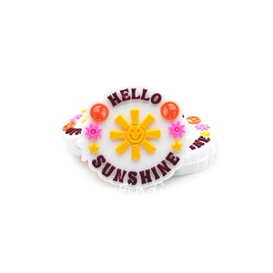 Hello Sunshine Silicone Focal Beads