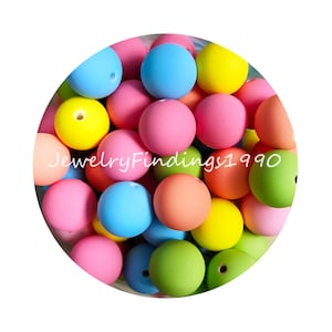 20mm Frosted Chunky Bubblegum Beads, Mixed Color Gumball Beads, Acrylic Beads ,DIY Beading Supplies