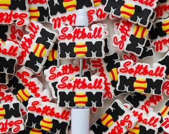 Softball Mom  Beads,Bulk Beads For DIY Keychain