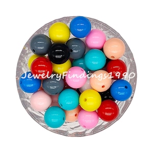 Bulk Silicone Beads, Round Liquid Silicone Beads, 15mm Round Silicone Beads, DIY Beaded Pen Jewelry Making