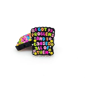 Sarcasm Beads For Pen,Silicone Beads Bulk,Funny Focal beads,DIY Keychain