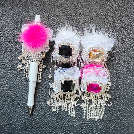 Faith Pink and Black Gumball Beads - 35 Faith Pink and Black Gumball Beads - 35