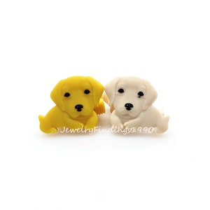 Perline in silicone per animali, perline in silicone Labrador, perline in silicone Mini Dog, colori misti casuali