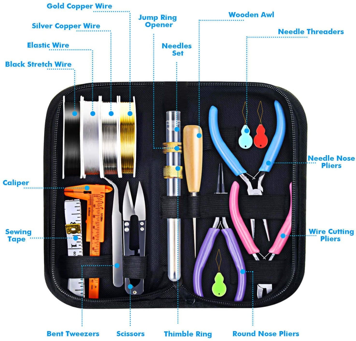 Tools Bag Kit Accessories Repair DIY Hand Pliers Bracelet Etsy