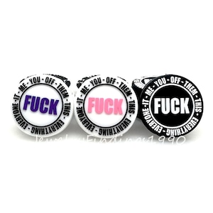 F Focal Beads, Bulk Silicone Beads, Coin Shape Beads