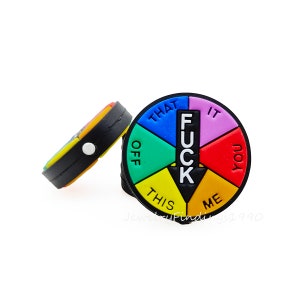 Bad Words Silicone Focal Beads,Loose Silicone Beads,Focal Beads For Pen,Keychain Beads
