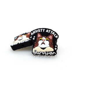 Cat Silicone Beads,Focal Beads For Pen,DIY Keychain,Badge Reel Bead