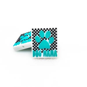 Dog Mama Focal Beads,Silicone Beads Bulk,DIY Keychain,Jewelry Making