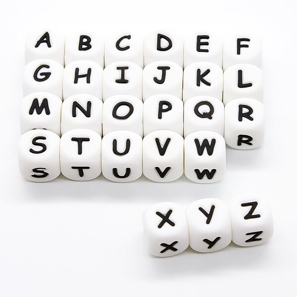 Bulk Alphabet Beads Etsy