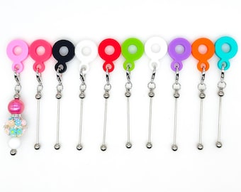 Beadable Cup Straw Charm,Beadable Blank Bar Pendant,DIY Cup Charm,Cup Straw Accessories