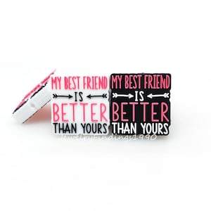 Best Friend Silicone Focal Beads,Loose Silicone Beads,Funny Beads ,Focal Beads For Pen