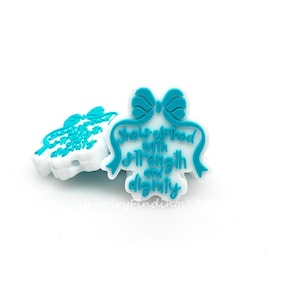 Bowknot Focal Beads,Silicone Beads,Bulk Beads,DIY Keychain,Pen Beads
