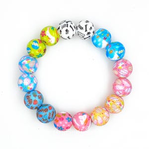 Silicone Round Beads,15mm Beads,Print Beads,Loose Beads For Pen,Pearl Beads