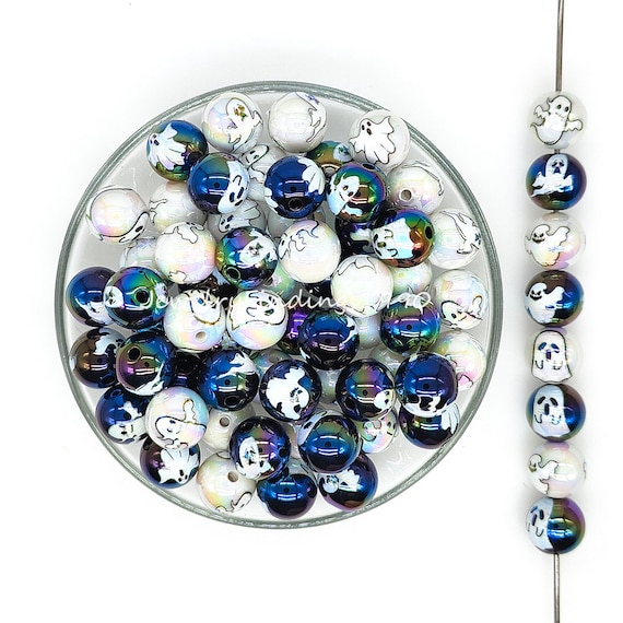 Halloween Gumball Beads- 05 Halloween Gumball Beads- 05