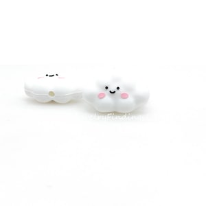 3D Cloud Focal Beads,Silicone Beads,Focal Beads For Pen,Making Jewellery