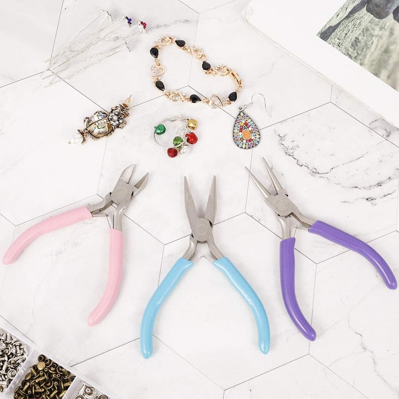 Hand Pliers Tools Set Jewelry Pliers Sets DIY Jewelry Tools Etsy