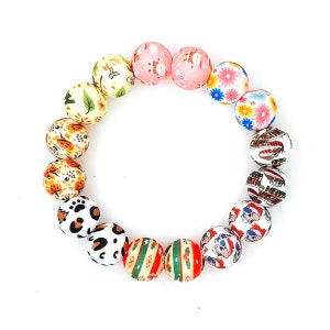 15mm Print Silicone Beads,Round Beads,Silicone Beads Bulk,Silicone Round Beads