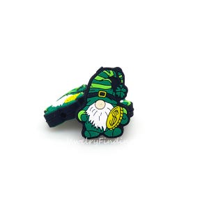 St Patricks Gnome Beads,Focal Beads For Pen,Gnome Beads,DIY Keychain