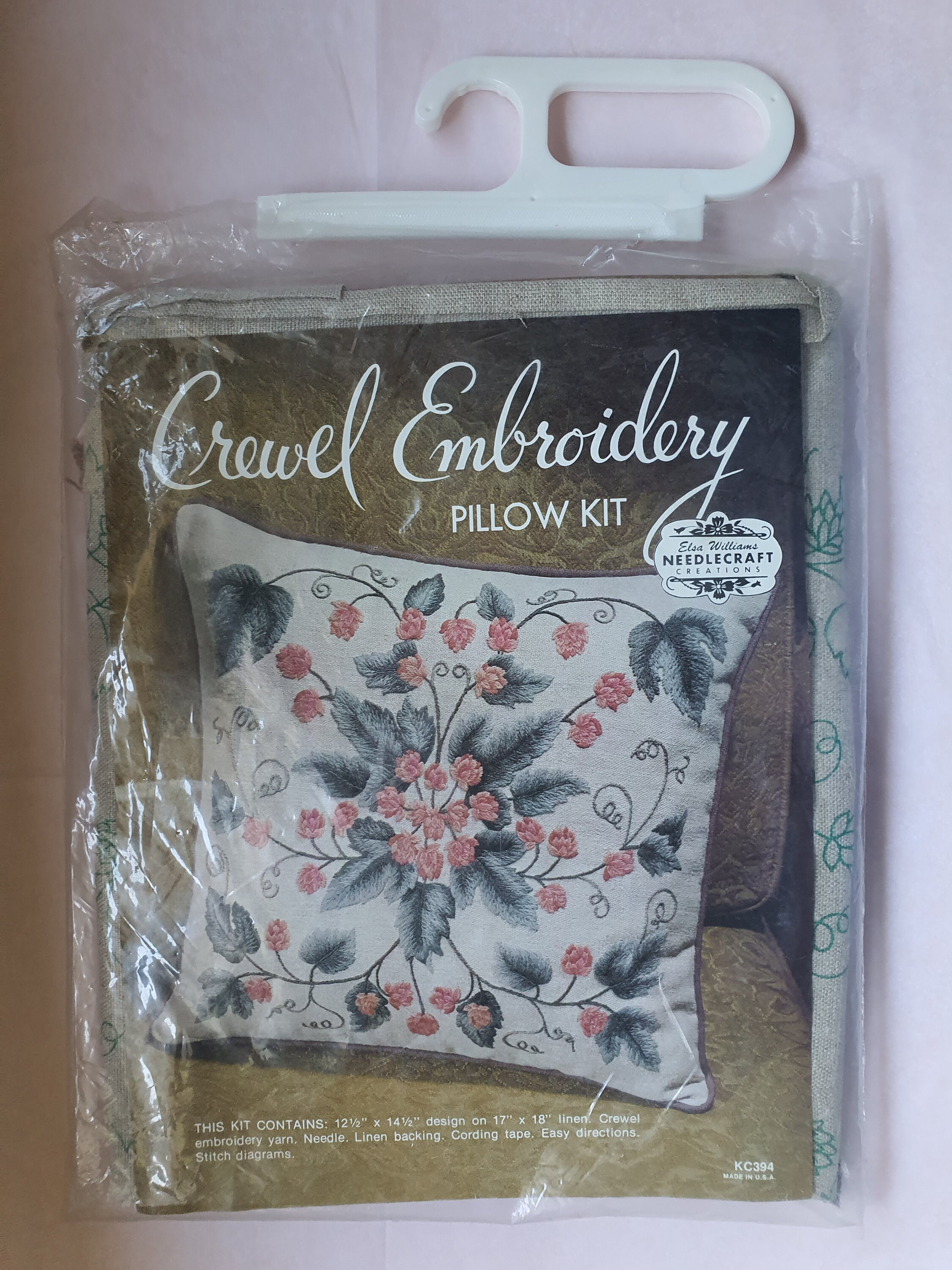 Kit de Broderie - 3 Ensembles de Motifs Floraux - Kit de Broderie à la