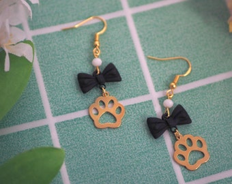 Bondman Earrings, SxF anime inspired earrings, kawaii cosplay earrings, family spy dog
