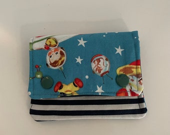 Children's purse outer space