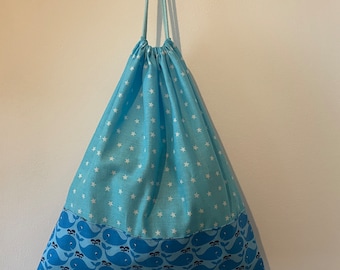 BLUE WHALE laundry bag