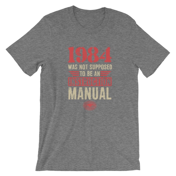 1984 ne devait manuel pas être un Tshirt manuel devait d’Instruction 1271a1 1984 ne devait manuel pas être un Tshirt manuel devait d’Instruction 1271a1